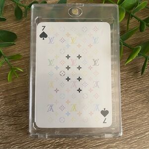 Louis Vuitton - Murakami Takashi Card 7♠️ White